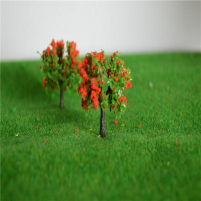 China 30mm small architecture scale model coloful trees ho scale model train for sale