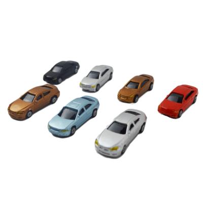 China 1:200 miniature plastic scale painted model car for architecture model train layout for sale