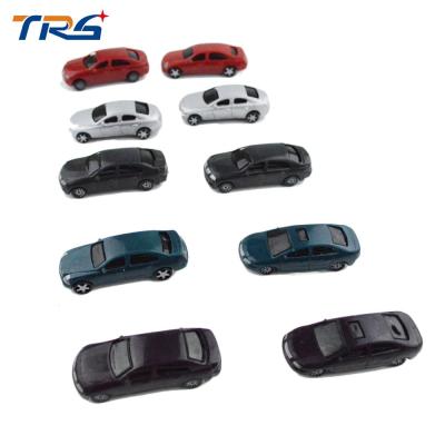 China 1:75 Scale painted Model Car Resin ABS Plastic Mini Car for model railway layout for sale