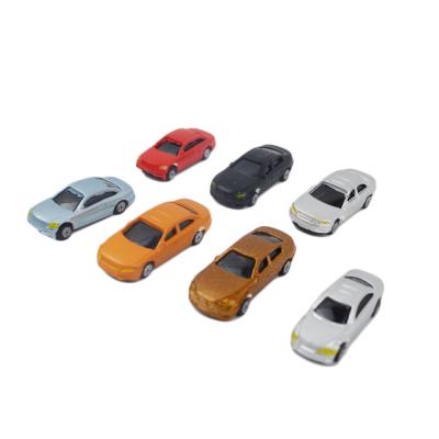 China 1:150  ABS plastic  3x1x0.9cm model color car for architectural miniature kits or toy for sale