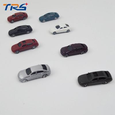 China 1:150 scale ABS plastic 3x1x0.9cm model colorful car for model building material or toys for sale