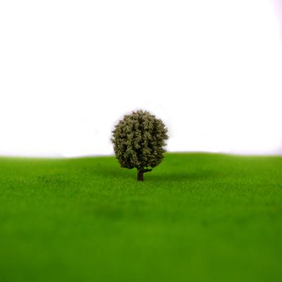 China 2017 Architectural Miniature Scale Model Trees Yellow Green Avenue Wire Tree for sale