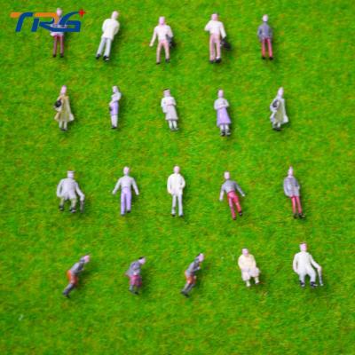 China 1:150 ABS plastic scale Painted Model Train Passengers Model Figures for model building material for sale