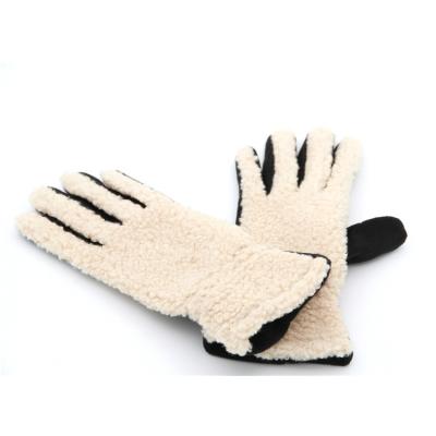 China Lambswool Made In China High Quality Custom Made Ms. Gloves Winter Gloves for sale