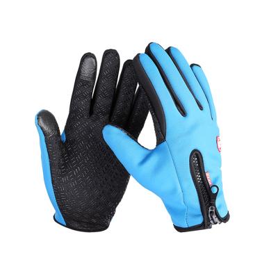 China High Quality Velcro Fashion With Micro Design Conductive Winter Touch Screen Gloves Sports Fitness Warm Recycling Mountaineering Non-slip Waterproof for sale