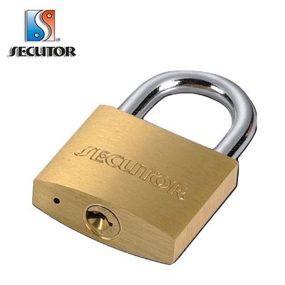 China Medium Type Brass Padlock Bulk Solid Brass Shackle Padlocks Hardened Steel for sale