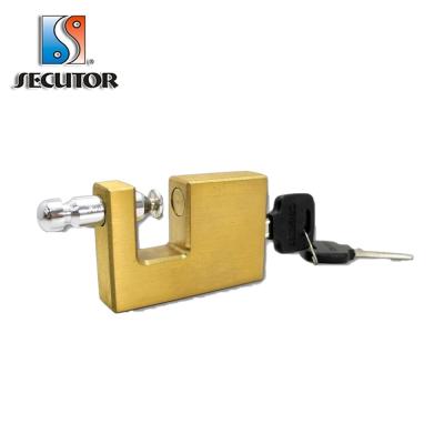 China Taiwan Brass Security Heavy Duty Rectangular Brass Padlock for sale