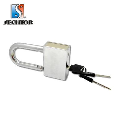 China Hardened Steel Zinc Alloy Tender Protect Removable Shackle Iron Padlock for sale