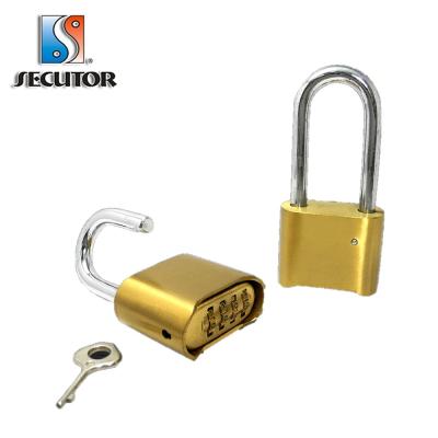 China American Adjustable Codes 52mm Heavy Duty Combination Padlock for sale