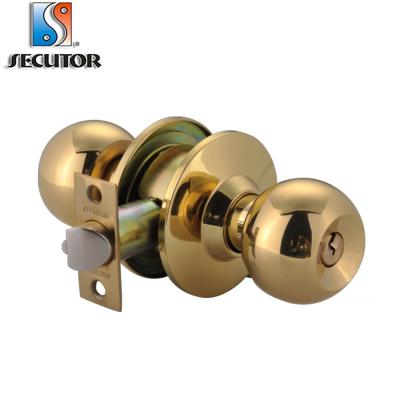 China Different brass easy to install door lock types for sale