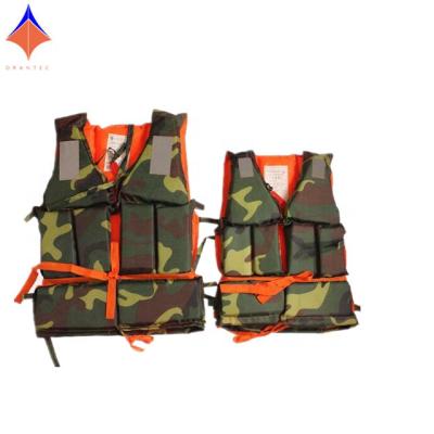 China Customized Logo 200D Oxford Colth Life Jacket For Kids Swimming for sale