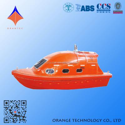 China Fire Resistant System Hot Sale FRP Length 2.55m Rubber Fast Rescue Boat for sale