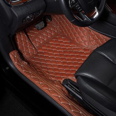 China Floor Mats Front Rear Car Mats Custom Easy Cleaned 5d PVC 5d Car Floor Mat for sale