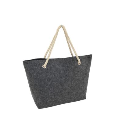 China Fashion Women Recycled Handbag Fashion Felt Tote Bag Tote Bag for sale