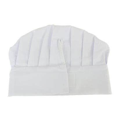 China high quality 100% cotton chef hat 100% cotton cooking hat cotton chef hat for sale