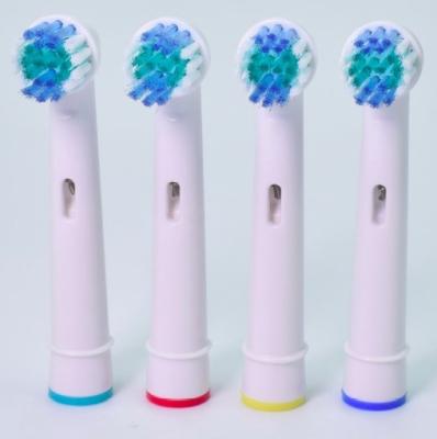 China 4 Pcs Electric Toothbrush Battery Operated Quantity Toothbrush Heads Waterproof OEM Packing Dupont Rohs Package Material for sale