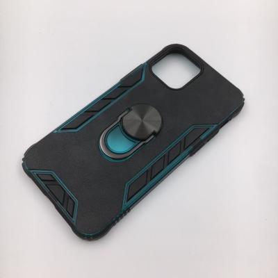 China Anti-fall factory supply direct cell phone iphone shell carbon fiber phone case for all model with ring for sale