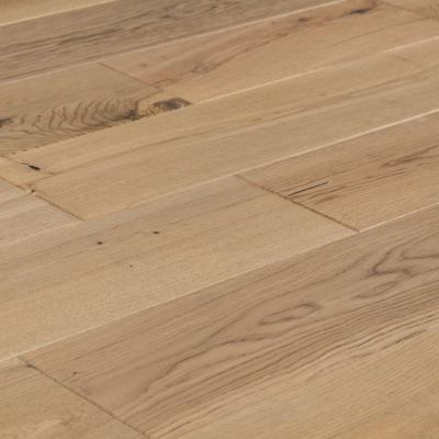 China Modern Smooth UV Finish French Oak Solid Wood Flooring for sale