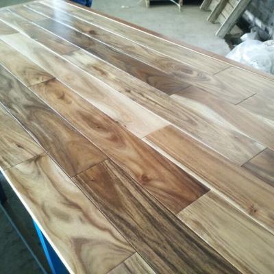 China Traditional Natural Tobacco Road Acacia Hardwood Flooring - 3.75