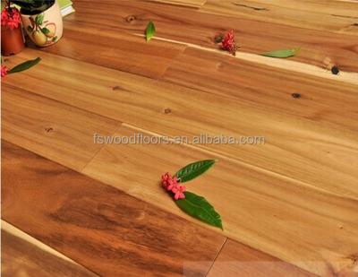 China Modern Natural Long Sheet Acacia Hardwood Flooring for sale