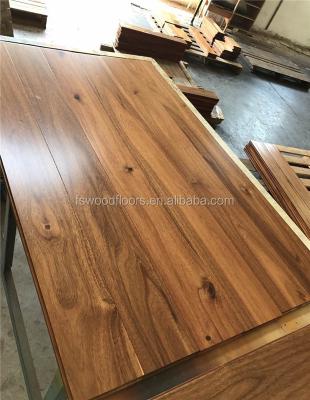 China Modern Natural Long Sheet Acacia Hardwood Flooring for sale