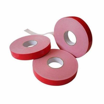 China 0.5mm 0.8mm Gray Double Side Adhesive Sponge Waterproof PE Foam Seal Custom 1mm Frosting Tape White Black for sale