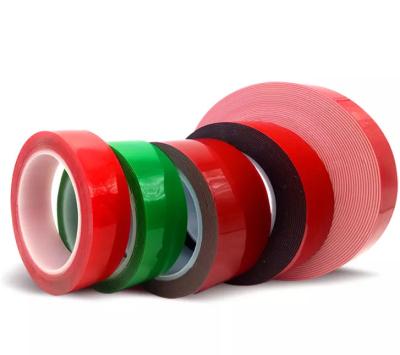 China Waterproof Strong Adhesion Acrylic Self Adhesive Double Sided Foam Tape Roll For Car Windows for sale