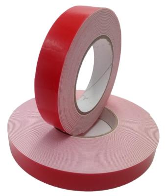 China Waterproof Adhesive Tape Wholesale 1.5MM PE Foam Double Sided For Nameplate Or Automotive Interior Parts for sale