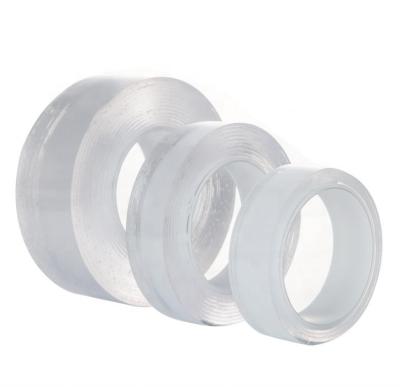 China Waterproof Removable Strong Double Sided Adhesive Transparent Clear Nano Tape for sale