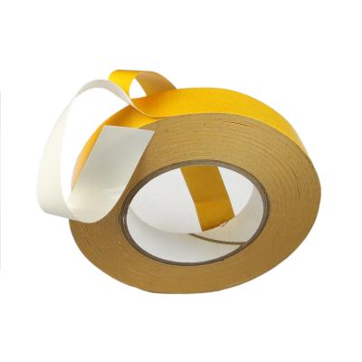 China Heat Resistant Double Sided PVC Tape Jumbo Roll For Fixing Models And Decorative Objects for sale