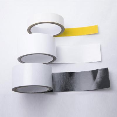 China Waterproof Cheap Double Sided Sticky Adhesive Paper Water Activated Reinforced Wrapping Paper Tape Gum Tape Kraft Paper for sale