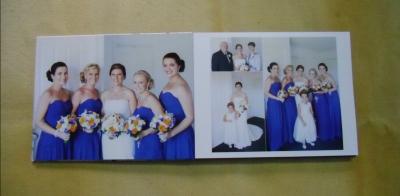 China Beautiful Couple Wedding Photo Album 12 x 12 With 0.5mm-1.5mm Inner Pages for sale