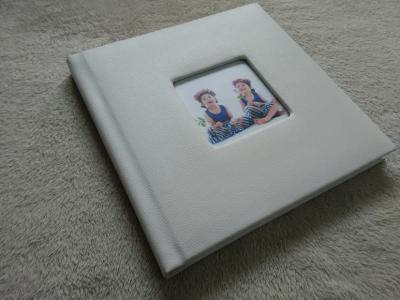 China 16x12 Luxury Leather Large Photo Albums For Family / Birth Anniversary for sale