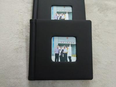 China Recycled Custom Flush Mount Wedding Albums 8 x 12 With Window for sale