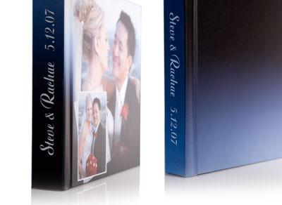 China Professional Unique Blue 6 x 8 Magazine Style Photo Album For Wedding Anniversary for sale