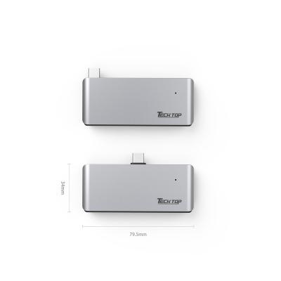 China USB3.2 Gen 2 Type C Multiport Adapter, Metal Casing D1033B for sale