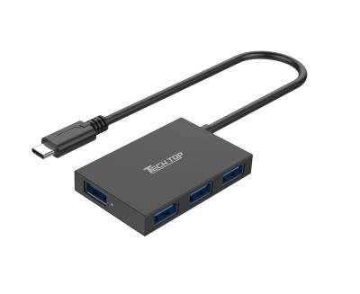 China Z-3140A Type C Ultra Slim 4 Port USB 3.0 Hub, Aluminum Case Z-3140A for sale