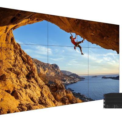 China Indoor Wall 55 Inch 3.5mm Multi-Display 1920*1080 Lcd Video Wall Bezel Narrow Bezel Video Wall Bezel for sale