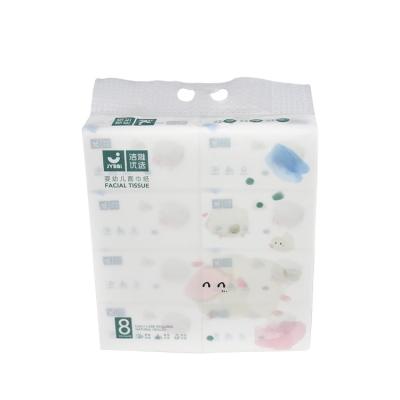 China Sweet and sweet; No OEM Fluorescent High Quality Good Quality Custom Printed Hebei Facial Tissue Paper for sale