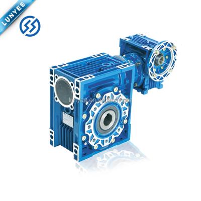 China NMRV 150mm Worm Gearbox Electric Motor Manual Gear Reducer for sale