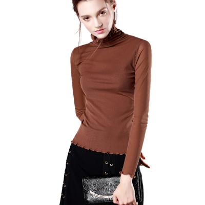 China Shirt Fashion Blouse Anti-pilling Blouse Shirts Pure Color Women Daily Elegant Ladies Shirt For Women for sale