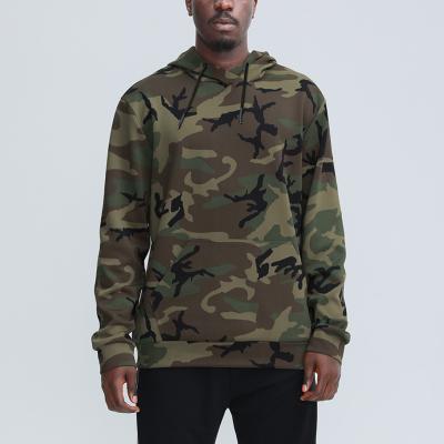 China Anti-wrinkle Wholesale Mens Camouflage Design Hoodie Clothing Custom Dark Green Camouflage Clothing for sale