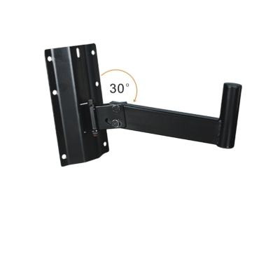 China Metal Wall Mount Popular Type Hanging Speaker Rack Audio Wall Bracket for sale