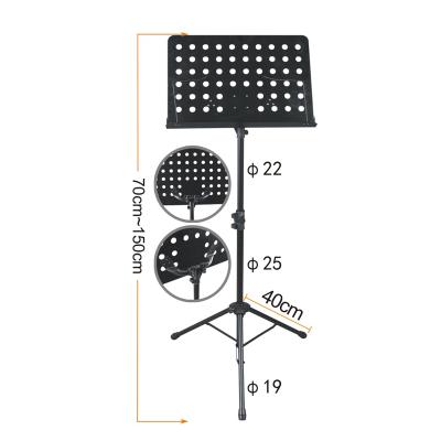 China Fashion Style Professional Adjustable Book Stand Music Sheet Holder BS-15 for sale