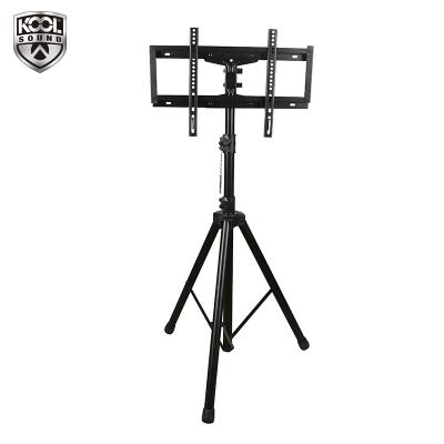 China Fashion Style Professional Supplier of LCD-6 Metal Plasma Mount Adjust Floor Mobile Home Used Tripod LCD TV Stand for sale