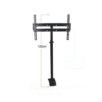 China Hanging Type Easy Installation Modern Design Universal Metal Ceiling LCD TV Stand for sale