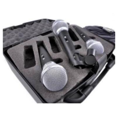 China Handheld Microphone KOOL SOUND Hyper Professional Dynamic Cable Microphone 3 packs with 8 meters and carry case for sale