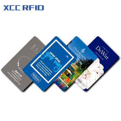 China Waterproof / Kaba / Salto / Saflok Onity RFID Hotel Key Card Manufacturing RFID Waterproof Hotel Card for sale