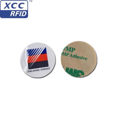 China Customized Waterproof/Waterproof NFC Tag Label Epoxy Sticker With Ntag 213 XCCRFID Factory Price for sale