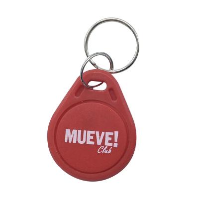 China EM4305 125khz access control ABS keytag rfid keyfob for hotel romm for apartment for sale